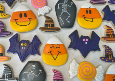 scary halloween cookies