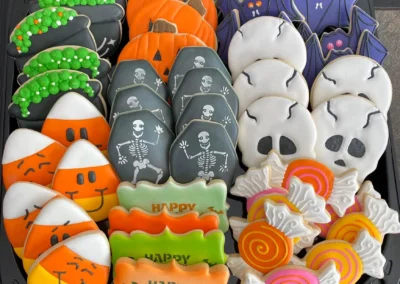 custom trick or treat cookies