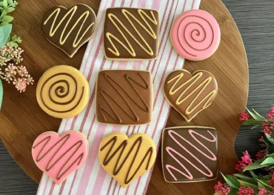 heart cookies for valentine's day