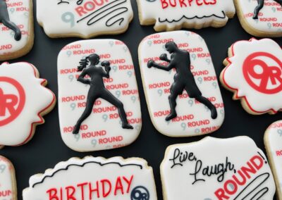 company logo cookies