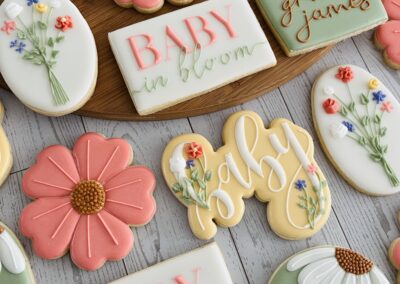 gender reveal cookies