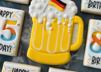 85th birthday party cookies
