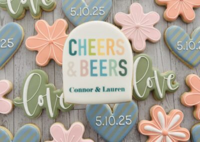 wedding reception cookies