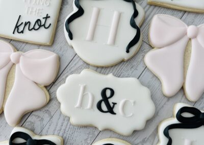 custom bridal cookies