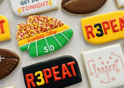 football big game cookies