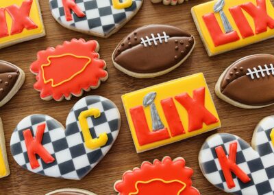 kc chiefs football cookies