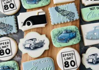 hotrod car cookies