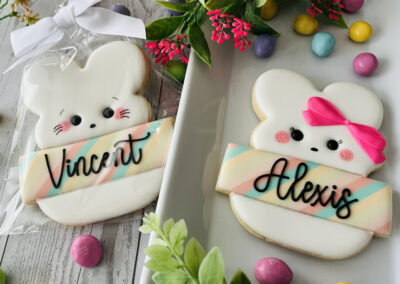 easter custom cookies