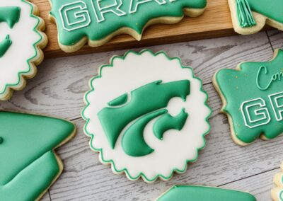 graduation treats and cookies