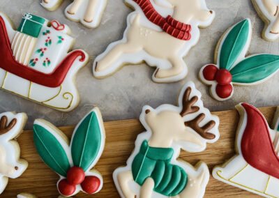 reindeer christmas cookies